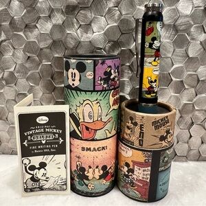 🆕NWOT Extremely Rare Retro 51 Vintage Mickey Mouse Deluxe ‘Jubilee’ Pen